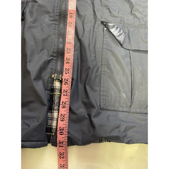 Harbor Master Men's Lined Windbreaker Raincoat Sz XL Small Flaws - Picture 10 of 12